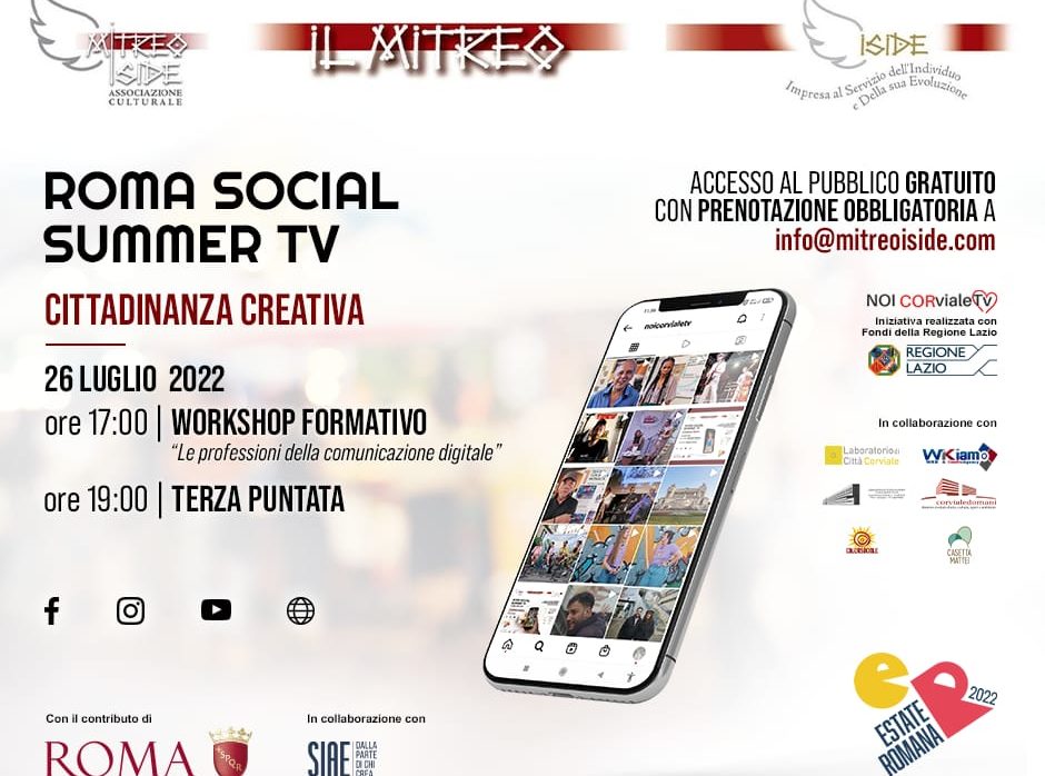 Terza puntata Roma Social Summer Tv
