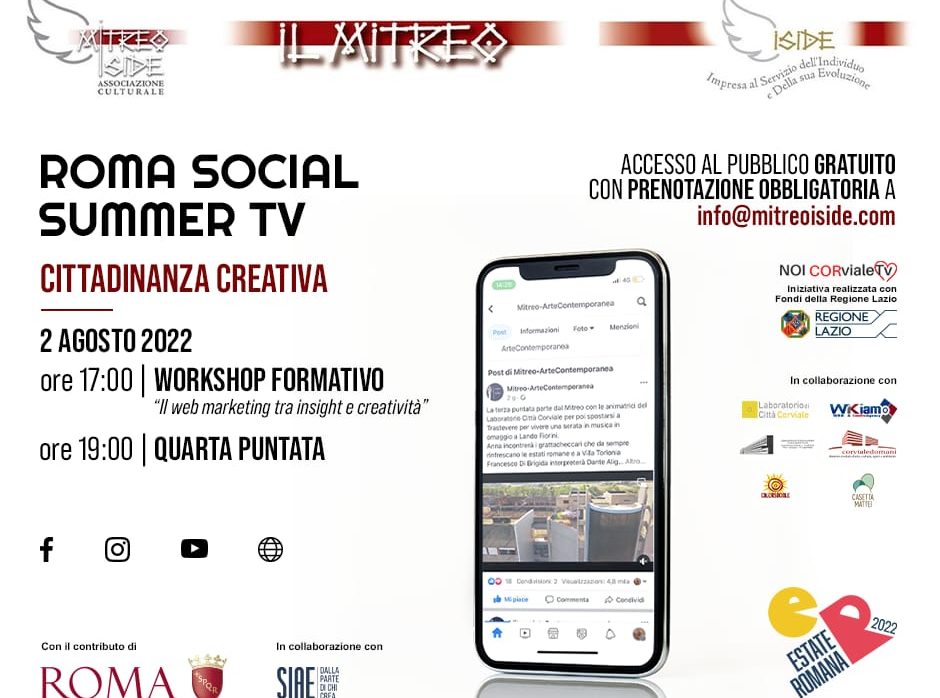 Quarta puntata Roma Social Summer Tv
